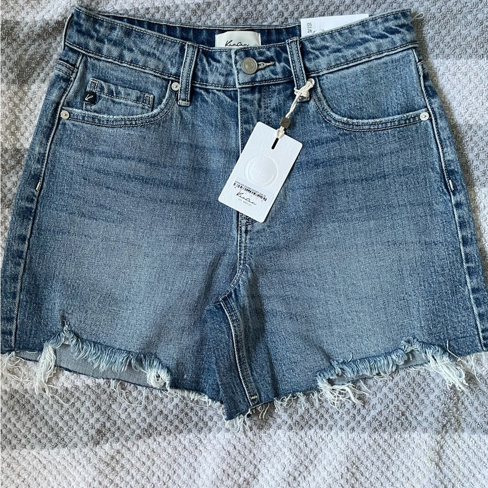 KanCan Tamara high-rise shorts